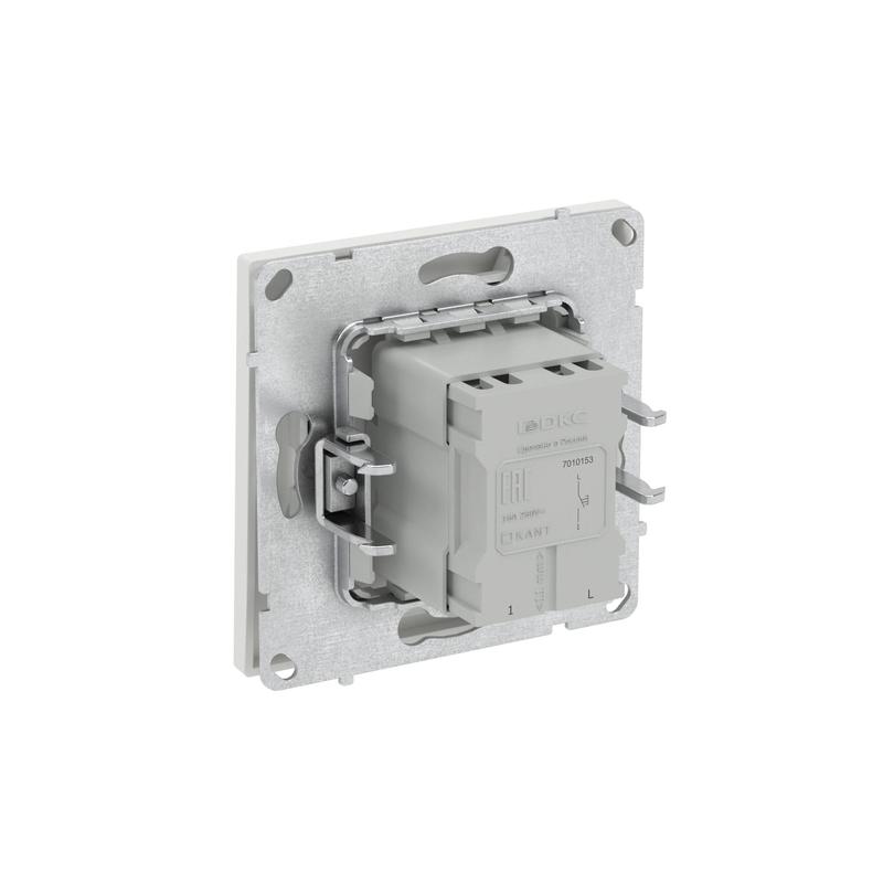 Кнопка 1-кл. KANT бел. песок DKC 7010153