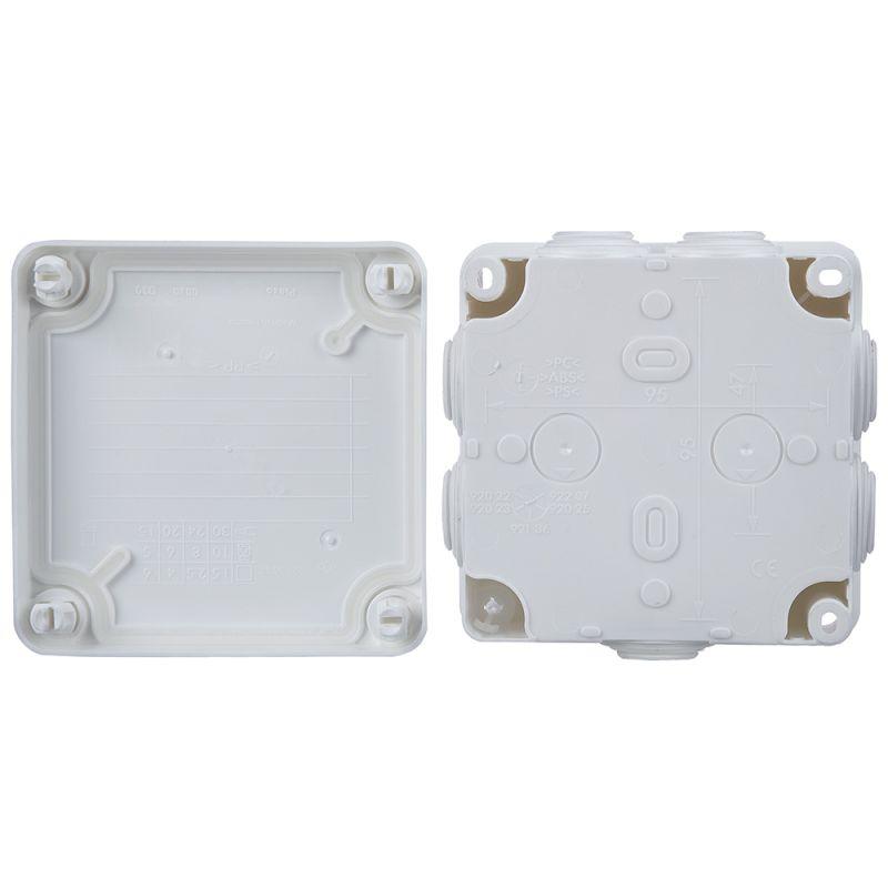 Коробка распределительная 105х105х55мм Plexo IP55 бел. Leg 092023