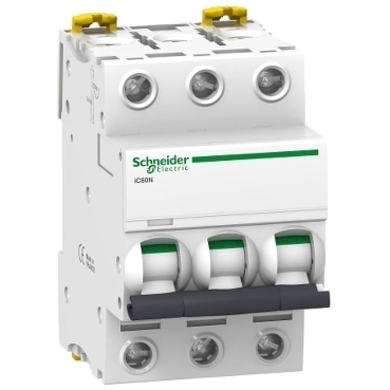 Выключатель автоматический трехполюсный iC60N 20А C 6кА | A9F79320 | Schneider Electric