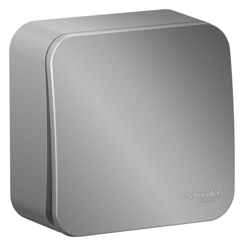 Переключатель проходной 1-кл. ОП Blanca 10А IP20 (сх. 6) 250В с изолир. пластиной алюм. SE BLNVA106013