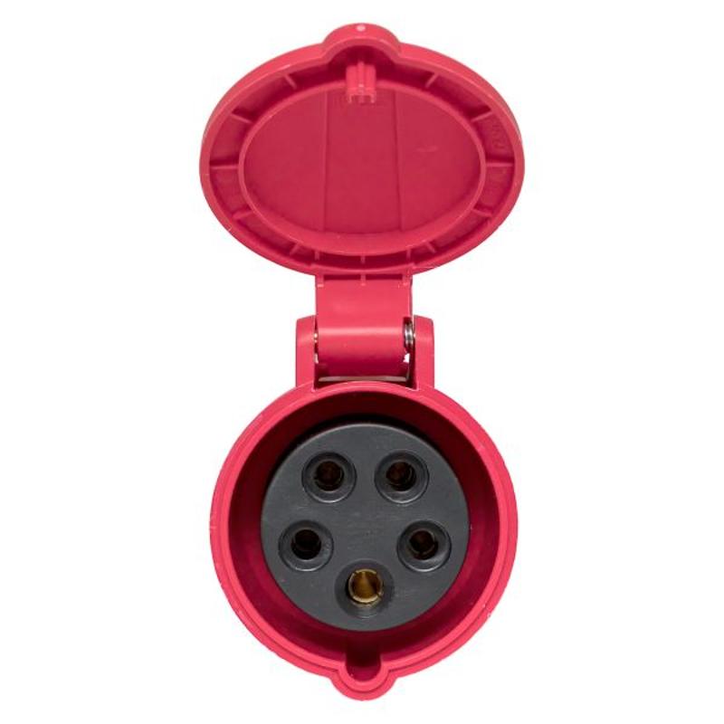Розетка переносная 215 3Р+РЕ+N 16А 380В IP44 EKF PROXIMA | ps-215-16-380-PRO | EKF