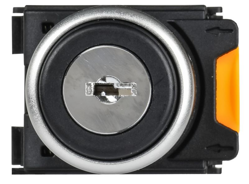 Переключатель 3 полож. 1НО+1НЗ с ключом черн. MASTER IEK MI-SW60-20Y-3-34-3-K02
