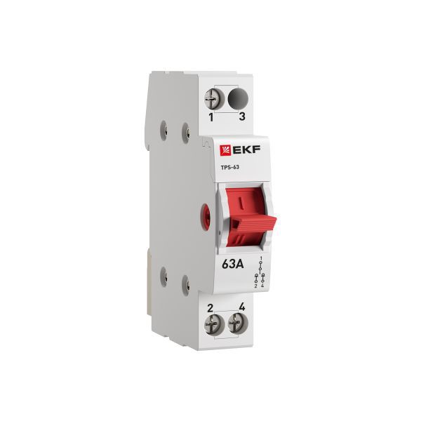 Переключатель трехпозиционный 1п 63А ТПС-63 PROxima EKF TPS163