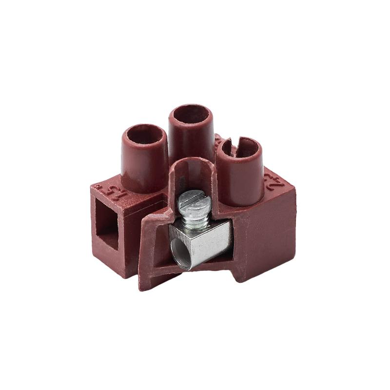 Колодка клеммная фибергласс ЗВИ 12р 150 град С. 450V 32A 4мм.кв. | 43312FV | DKC