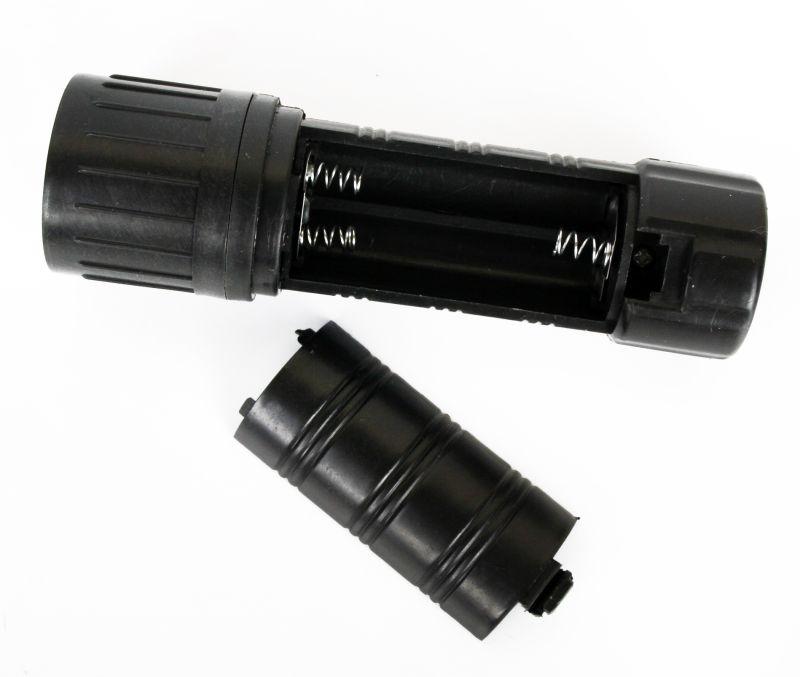 Фонарь 7102-ТН 1LED 1 режим 3хR03 черн. (блист.-пакет) Ultraflash 11788