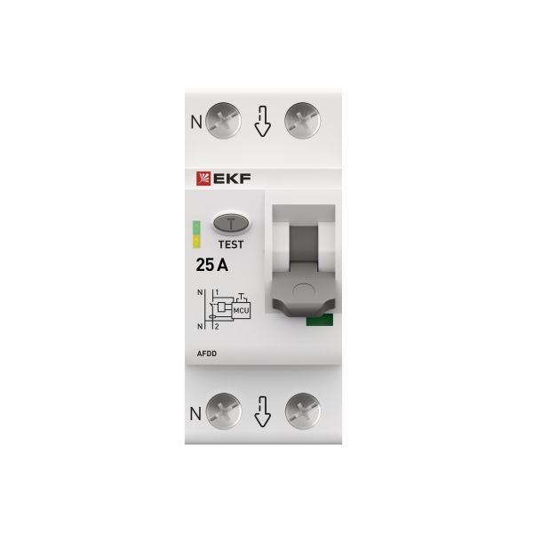 Устройство защиты от дугового пробоя (УЗДП) 1P+N 25А PROxima EKF afdd-2-25-pro