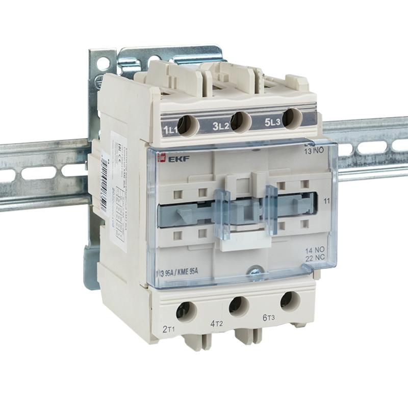 Контактор малогабаритный КМЭ 95А 220В NO+NC EKF PROxima | ctr-s-95-220 | EKF