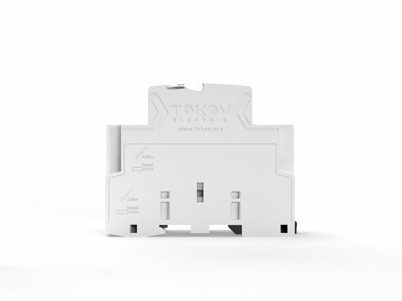 Контактор модульный 36мм 63А 230В АС 1НО 1НЗ PRIZMA TOKOV ELECTRIC TKE-PZ-MC-2-63-230-11