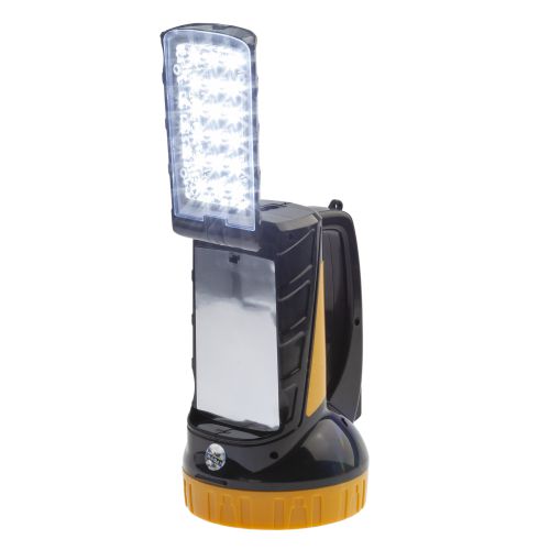 Фонарь-прожектор аккумуляторный TSP19 19 + 18LED аккум. 4В 2А.ч ЗУ 220В (картон. упак.) Трофи C0045552/Б0008436