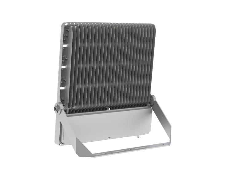 Прожектор светодиодный СДО FL 22 C 800W N1 850 GR 589х60х667мм 800Вт 5000К IP66 уличный сер. 30082225209