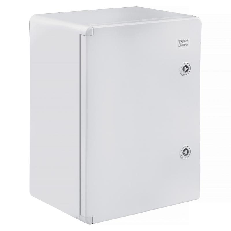 Корпус ударопрочный ЩМПп 400х300х220 IK10 IP65 АБС пластик PRIZMA TOKOV ELECTRIC TKE-PZ-PB04-IK10-IP65