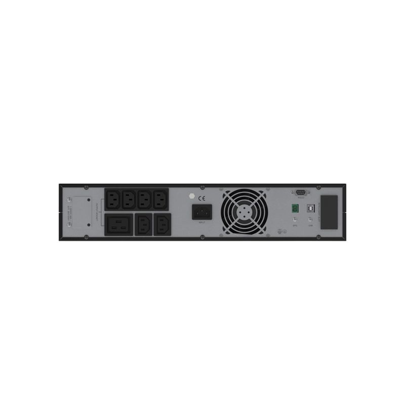 Источник бесперебойного питания Онлайн для Small Rackmount 1000 ВА/900Вт 1/1 6xIEC C13 EPO USB RS-232 Rack 2U 2х9А.ч DKC SMALLR1A5I