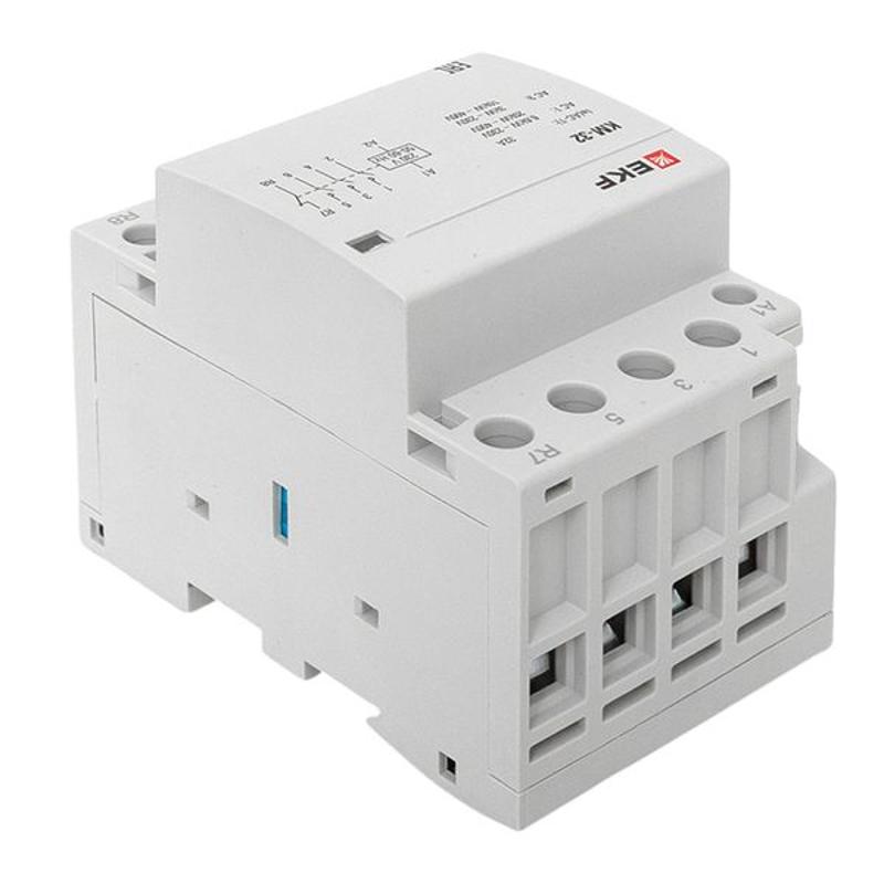 Контактор модульный КМ 32А 3NО+NC (3 мод.) EKF PROxima | km-3-32-31 | EKF