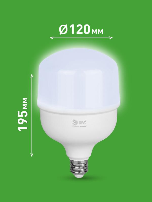 Лампа светодиодная  GREEN LINE LED POWER T120-80W-865-E27/E40 GL Е27/Е40 80 Вт колокол холодный свет | Б0067066 | ЭРА