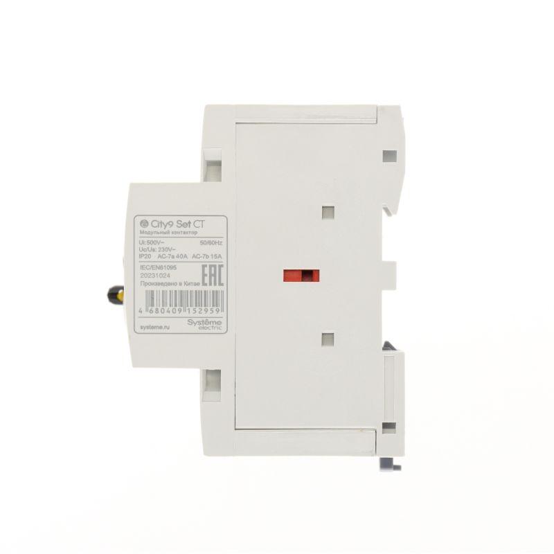 Контактор 4п City9 Set 4НО 40А AC 400В-230В SE C9C32440