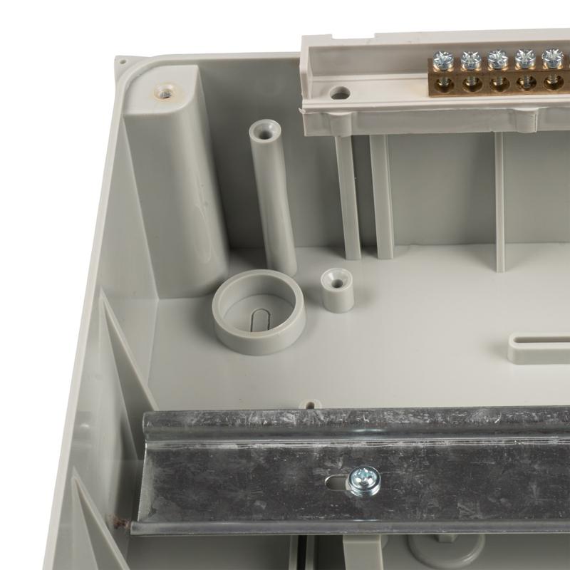 Бокс модульный накладной PDB/W 4015 GR (ЩРН-ПГ-15) IP65 пластик. Pro JazzWay 5072107