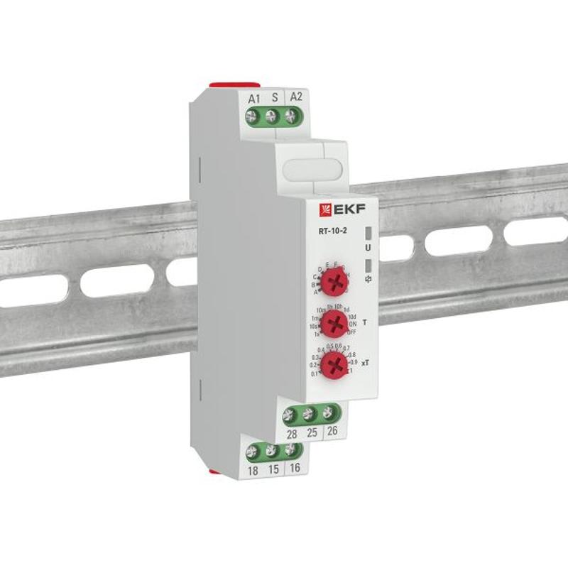 Реле времени (10 устанавл. функц.) RT-10 12-240В EKF PROxima|rt-10-12-240|EKF