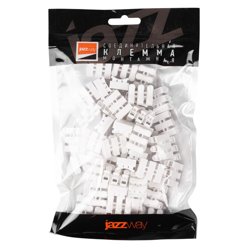 Клемма монтажная СМК PTC-3P 823-1.5 450В 5А 0.2-1.5кв.мм JazzWay 5074125