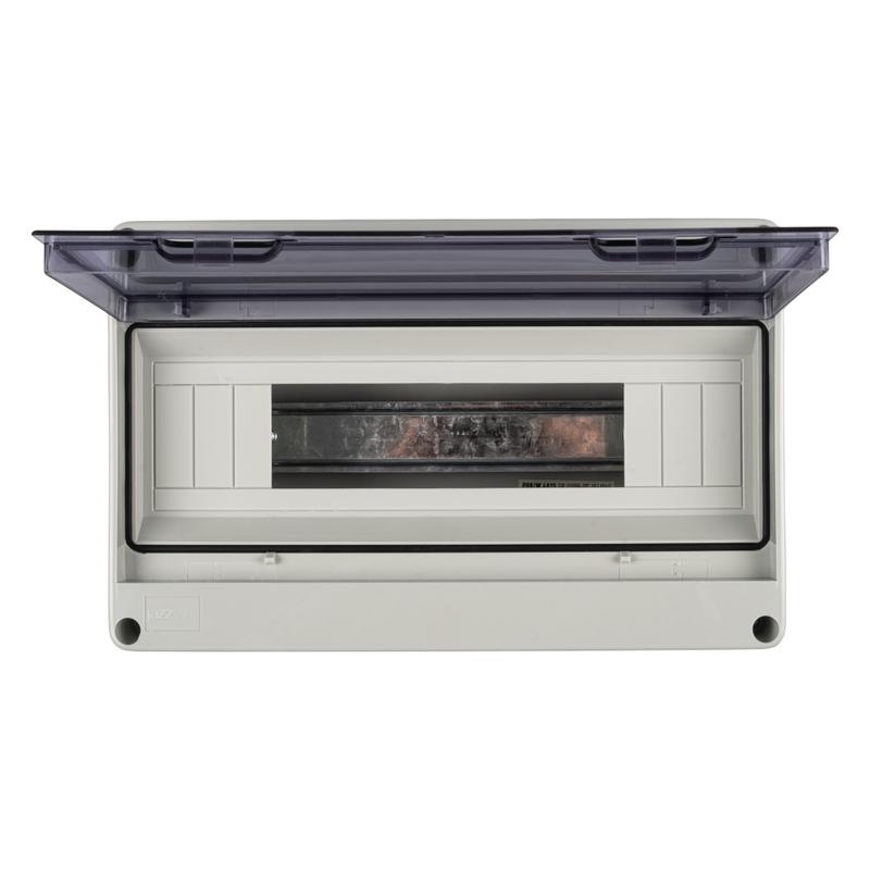 Бокс модульный накладной PDB/W 4015 GR (ЩРН-ПГ-15) IP65 пластик. Pro JazzWay 5072107