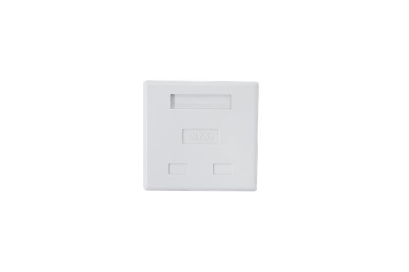 Розетка компьютерная 8P8C (RJ-45) кат.5E UTP 2 порта TOKOV ELECTRIC TKE-SMB-8P8C-2P-UTP