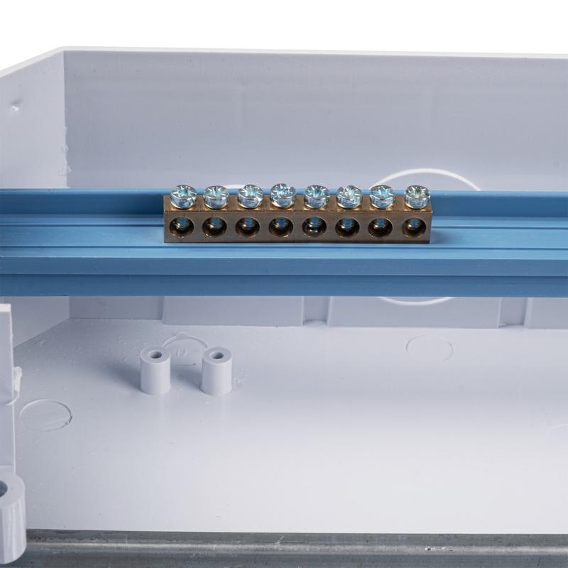 Бокс модульный встраив. PDB/R 1015 WH (ЩРВ-П-15) IP41 пластик. Pro JazzWay 5071797