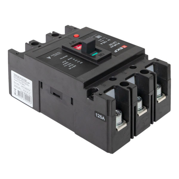 Выключатель автоматический 3п 125А 18кА LS125 ProPact EKF mccb-125-18-3-125-ls