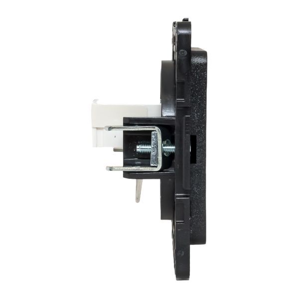 Розетка компьютерная 1-м Стокгольм RJ45 механизм черн. PROxima EKF EZK01-035-10