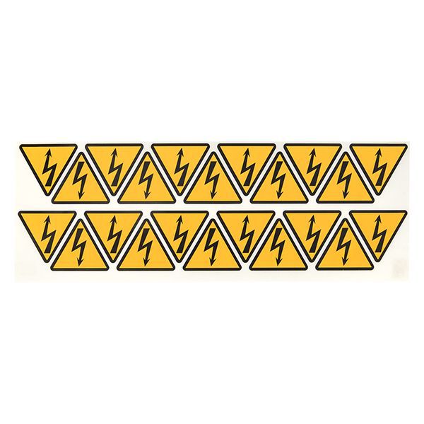 Знак "Молния" 50х50х50мм EKF an-1-03