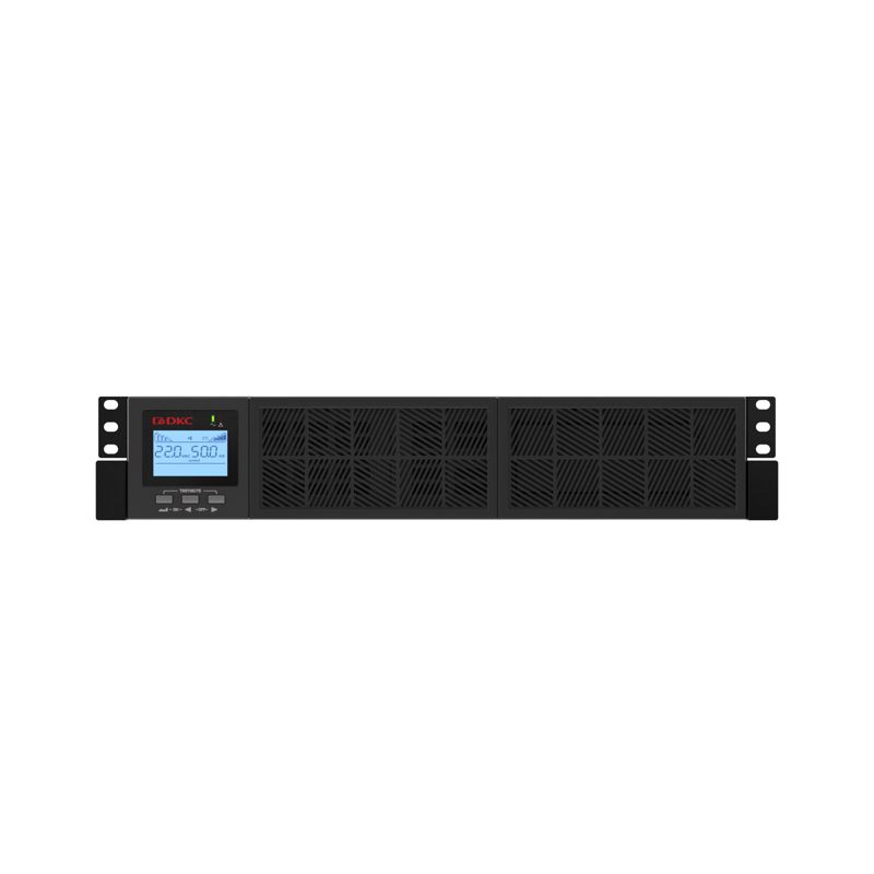 Источник бесперебойного питания Онлайн для Small Rackmount 1000 ВА/900Вт 1/1 6xIEC C13 EPO USB RS-232 Rack 2U 2х9А.ч DKC SMALLR1A5I