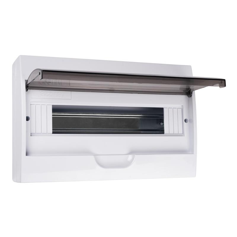 Бокс модульный накладной PDB/W 1015 WH (ЩРН-П-15) IP41 пластик. Pro JazzWay 5071711