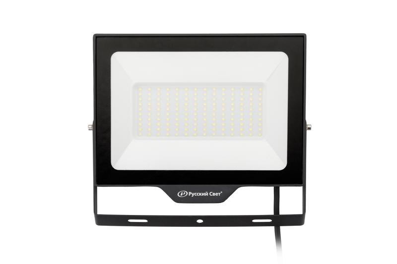 Прожектор светодиодный СДО FL 10 C 100W VW 865 BK CL 277х220х30мм 100Вт 6500К IP65 уличный черн. 15081023056
