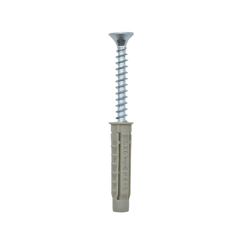 Комплект креп. V6 4.5х40 винт+дюбель (уп.100шт) DKC CM06522