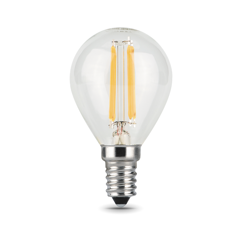 Лампа светодиодная LED 7Вт E14 220В 4100К шар | 105801207 | Gauss