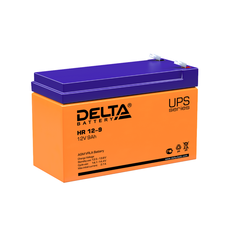 HR 12-9 Delta Аккумуляторная батарея | 4614010180014 | DELTA