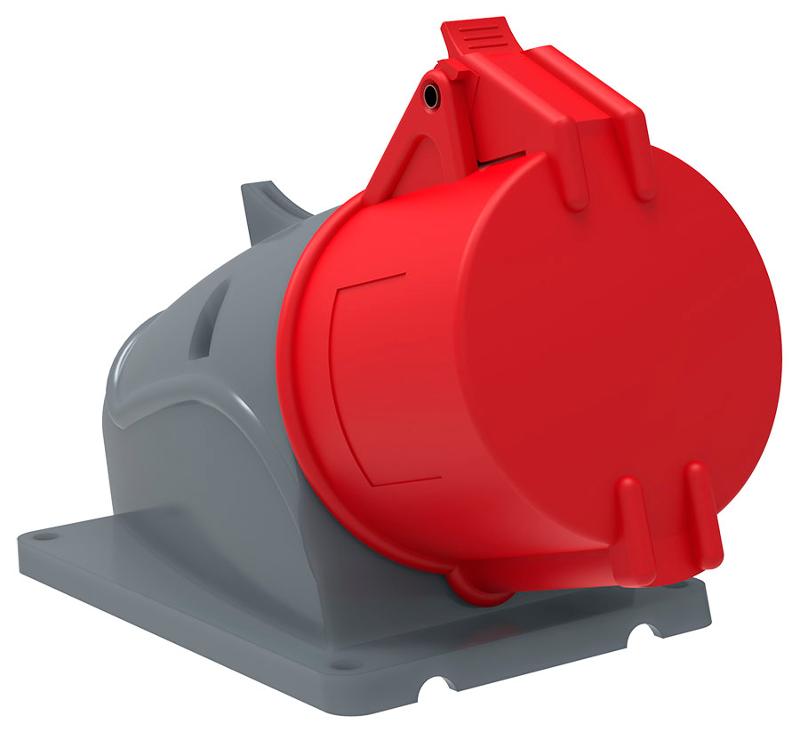 Розетка стационарная ССИ-125 32А-6ч/200/346-240/415В 3Р+РЕ+N IP44 MAGNUM | PSN12-032-5 | IEK
