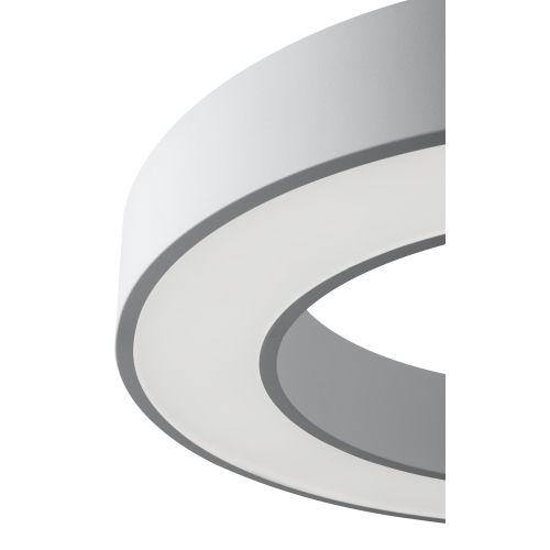 Светильник светодиодный Geometria Ring SPO-134-W-40K-056 56Вт 4000К 4200Лм IP40 800х80 бел. подвесной драйвер внутри ЭРА Б0058906