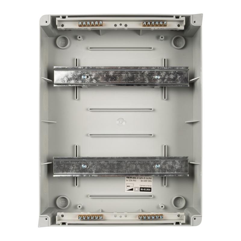 Бокс модульный накладной PDB/W 4024 GR (ЩРН-ПГ-24) IP65 пластик. Pro JazzWay 5072145