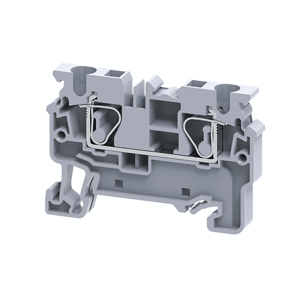 Клемма проходная пружинная OptiClip CX-4-I-32A-(0.2-4) сер. КЭАЗ 289713