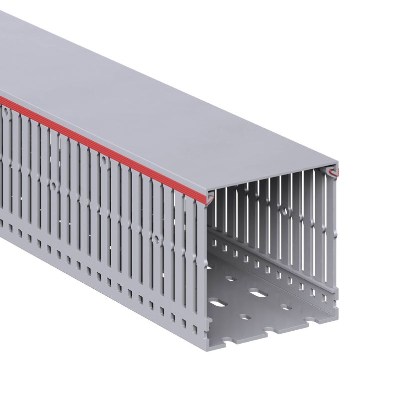 Кабель-канал перфорированный 80х80 L2000 RL6 G DKC 01129RL