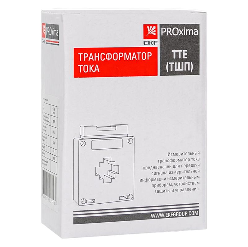 Трансформатор тока ТТЕ-40-400/5А класс точности 0,5 EKF PROxima | tte-40-400 | EKF