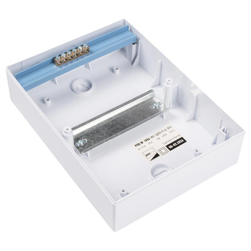 Бокс модульный накладной PDB/W 1006 WH (ЩРН-П- 6) IP41 пластик. Pro JazzWay 5071650