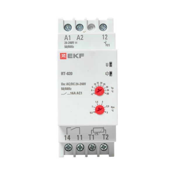 Реле температуры RT-820 EKF RT-820