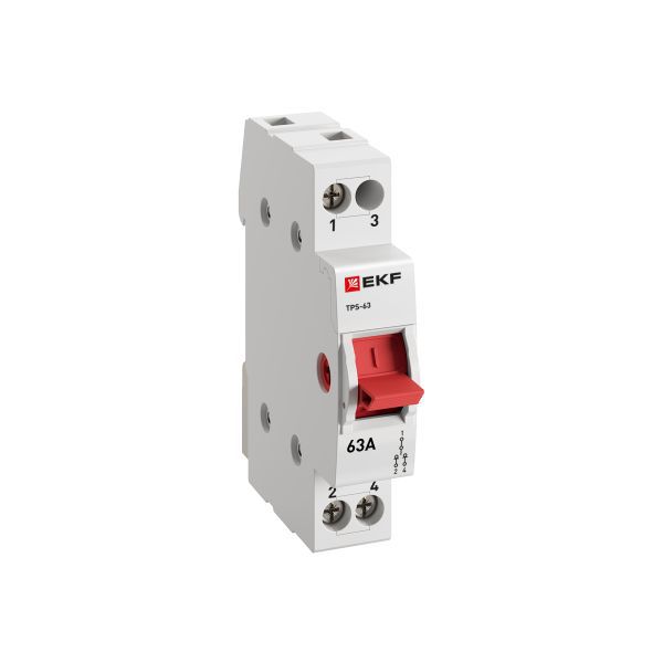 Переключатель трехпозиционный 1п 63А ТПС-63 PROxima EKF TPS163
