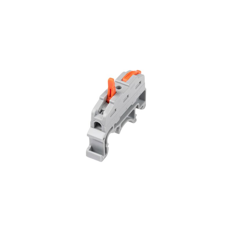 Клемма монтажная СМК PTC-1P 4211 DIN BL/4 450В 32А 0.08-2.5(4.0)кв.мм JazzWay 5073647