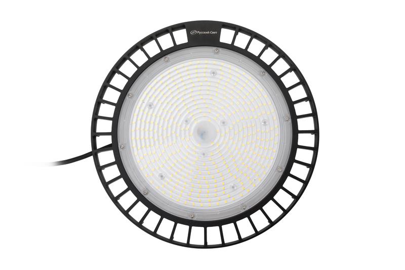 Светильник светодиодный ДСП IB 11 S 200W W 850 BK 353х353х161мм 200Вт 5000К IP65 High Bay подвесной черн. 16091124350