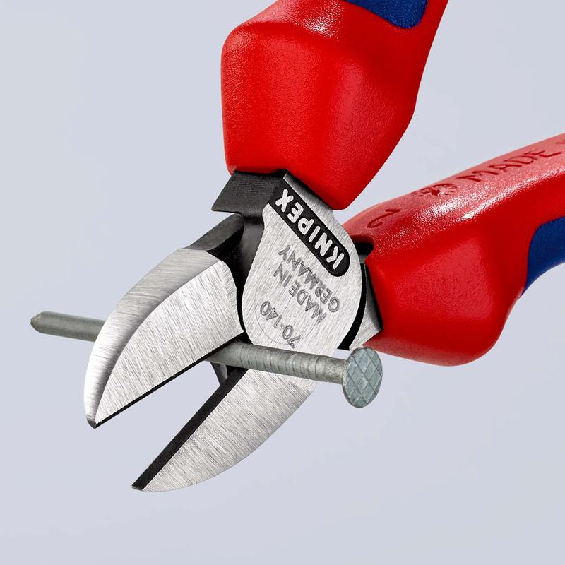Бокорезы L-140мм твердость кромок 62 HRC черн. Knipex KN-7002140