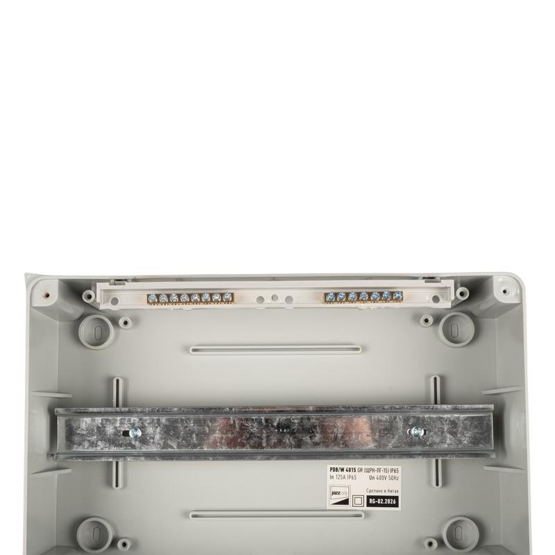 Бокс модульный накладной PDB/W 4015 GR (ЩРН-ПГ-15) IP65 пластик. Pro JazzWay 5072107