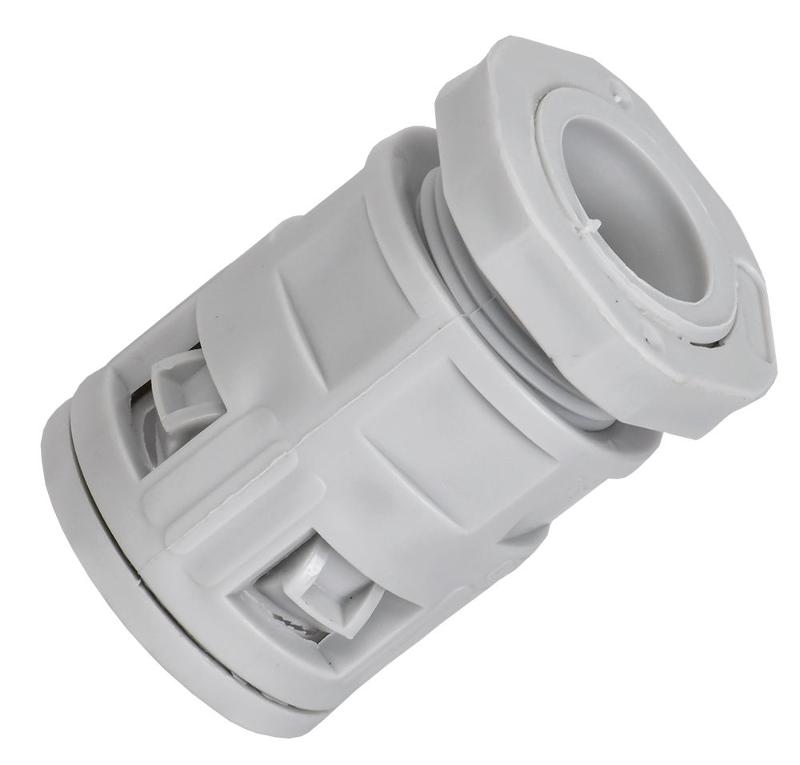 ELASTA Муфта вводная для гофрированных труб MVN25 IP40 | ET-TA00D-MVN-025-K41-025 | IEK