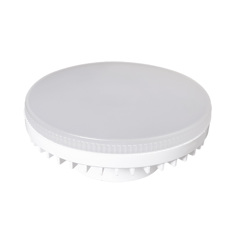 Лампа светодиодная LED 8Вт GX53 220В 5000К PLED-GX53 таблетка (плоский цилиндр) | 2855404 | Jazzway