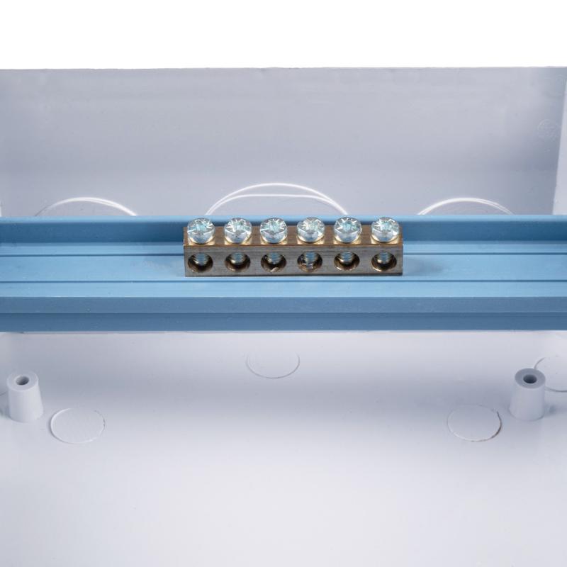 Бокс модульный встраив. PDB/R 1006 WH (ЩРВ-П- 6) IP41 пластик. Pro JazzWay 5071735